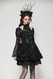 Gothic lolita Butterfly big sleeves Dress DW1023