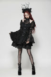 Gothic lolita Butterfly big sleeves Dress DW1023