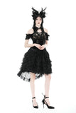 Princess frilly high low skirt KW317