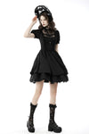 Gothic lolita tulle chest doll dress DW651