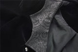 Gothic bat collar velvet short tailed jacket JW182 - Gothlolibeauty