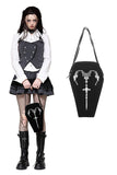 Horn Embroidery Coffin Bag ABG013