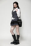 Horn Embroidery Coffin Bag ABG013