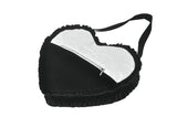 Lolita Black & White Bow Heart Bag ABG015