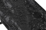 Black Lace Bow Mini Handbag ABG016 - Gothlolibeauty