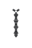 Skeleton Punk Leather Bow Tie ACK151