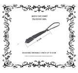 Punk Grommet Chain-Link Neck Tie ACK157