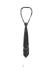 Punk Grommet Chain-Link Neck Tie ACK157
