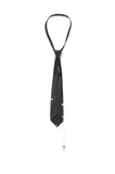 Punk Grommet Chain-Link Neck Tie ACK157