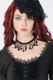 Vintage Teardrop Beaded Choker ACK161 - Gothlolibeauty