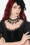 Vintage Teardrop Beaded Choker ACK161 - Gothlolibeauty