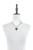 Multi-Cross Dark Lolita Spade Necklace ACK163 - Gothlolibeauty