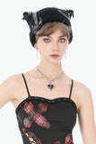 Multi-Cross Dark Lolita Spade Necklace ACK163 - Gothlolibeauty