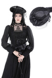 Gothic lady veil hat ACP001