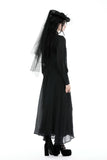 Gothic lady veil hat ACP001