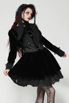 Gothic lolita rabbit ear rose lace bonnet ACP009