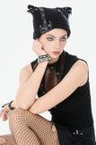 Punk metal Knit Hat ACP016 - Gothlolibeauty
