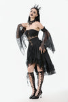 Webbed Shadows Lace Arm Sleeves AGL027