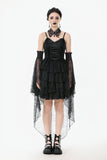 Webbed Shadows Lace Arm Sleeves AGL027