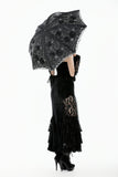Lolita Elegant Embroidered Double-Layer Folding Parasol AUM015