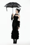 Lolita Elegant Embroidered Double-Layer Folding Parasol AUM015