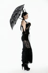 Lolita Elegant Embroidered Double-Layer Folding Parasol AUM015