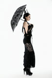 Lolita Elegant Embroidered Double-Layer Folding Parasol AUM015
