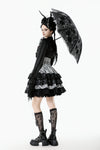 Lolita Elegant Embroidered Double-Layer Folding Parasol AUM015