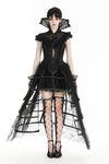 Gothic queen stand-up collar lace cape BW141