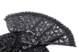 Gothic queen stand-up collar lace cape BW141