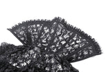 Gothic queen stand-up collar lace cape BW141