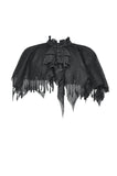 Gothic Dark Tattered  Cape BW142