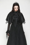 Gothic Dark Tattered  Cape BW142