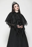 Gothic Dark Tattered  Cape BW142
