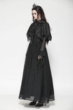 Gothic Dark Tattered  Cape BW142