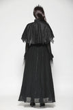 Gothic Dark Tattered  Cape BW142