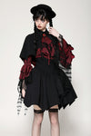 Gothic vampire shadow bat-shaped capelet BW143