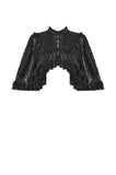 Gothic Elegant Vintage Lace Oversized Sleeves  Cape BW151
