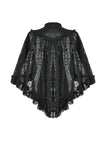 Gothic Elegant Vintage Lace Oversized Sleeves  Cape BW151