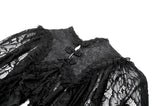 Gothic Elegant Vintage Lace Oversized Sleeves  Cape BW151