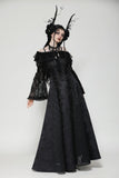 Gothic rose romantic lace cape BW157