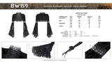 Gothic elegant velvet lace shrug BW159