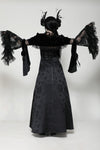 Gothic elegant velvet lace shrug BW159