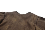 Steampunk Vintage Metal Detail Shoulder Cape BW164