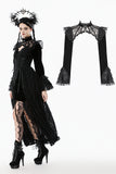 Velvet & Lace Hollow Shoulder Cape BW170