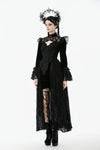 Velvet & Lace Hollow Shoulder Cape BW170