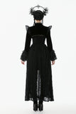 Velvet & Lace Hollow Shoulder Cape BW170