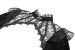 Velvet & Lace Hollow Shoulder Cape BW170