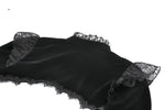 Velvet & Lace Hollow Shoulder Cape BW170