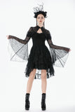 Gothic Versatile Lace Shoulder Cape BW175 - Gothlolibeauty